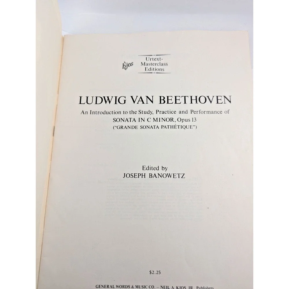 BEETHOVEN Intro to Study Practice Performance of Sonata C Opus 13 by Banowetz